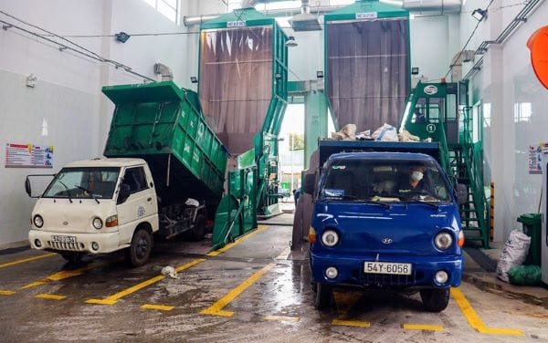 Trang thiết bị hiện đại, thu gom hiệu quả